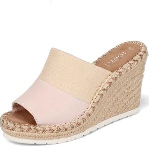 Toms Monica Linen Wedges